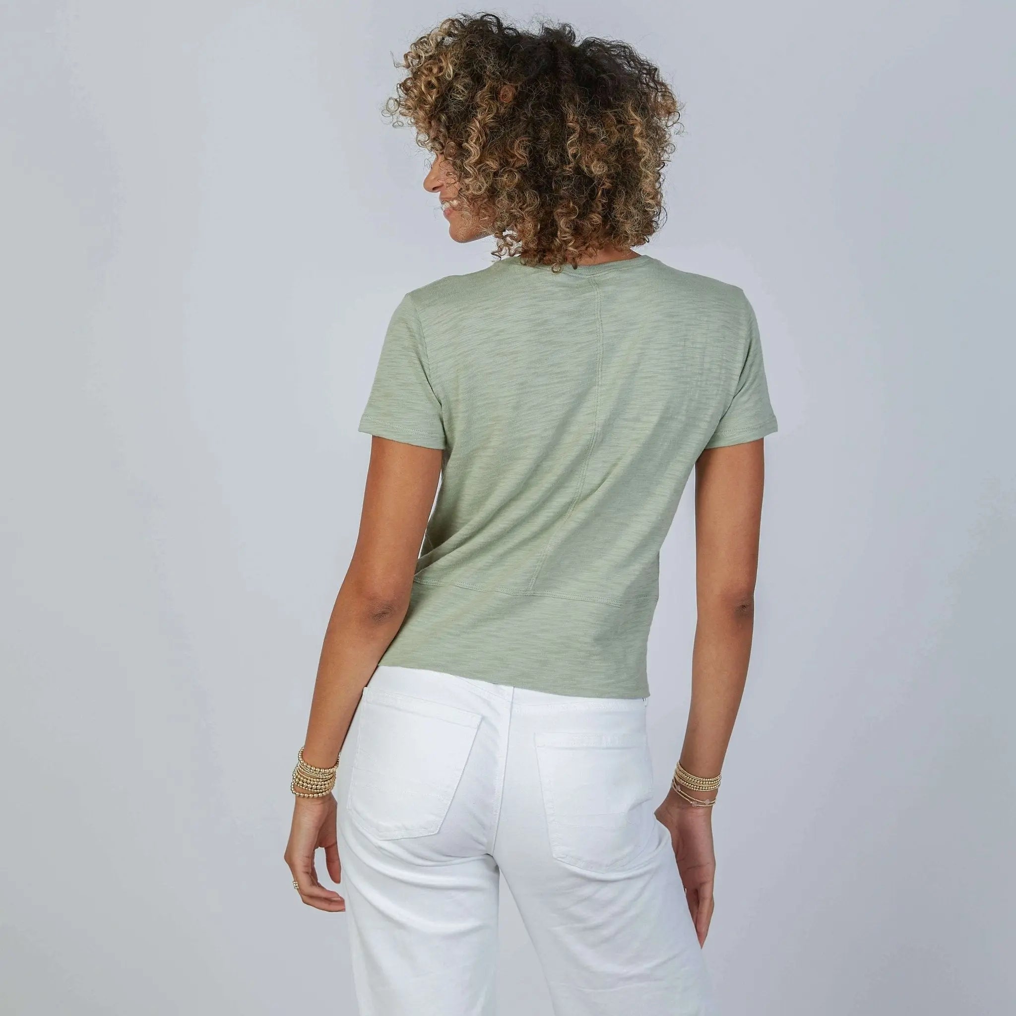 Celia Perfect Length Long Sleeve Tee by Erin Gray