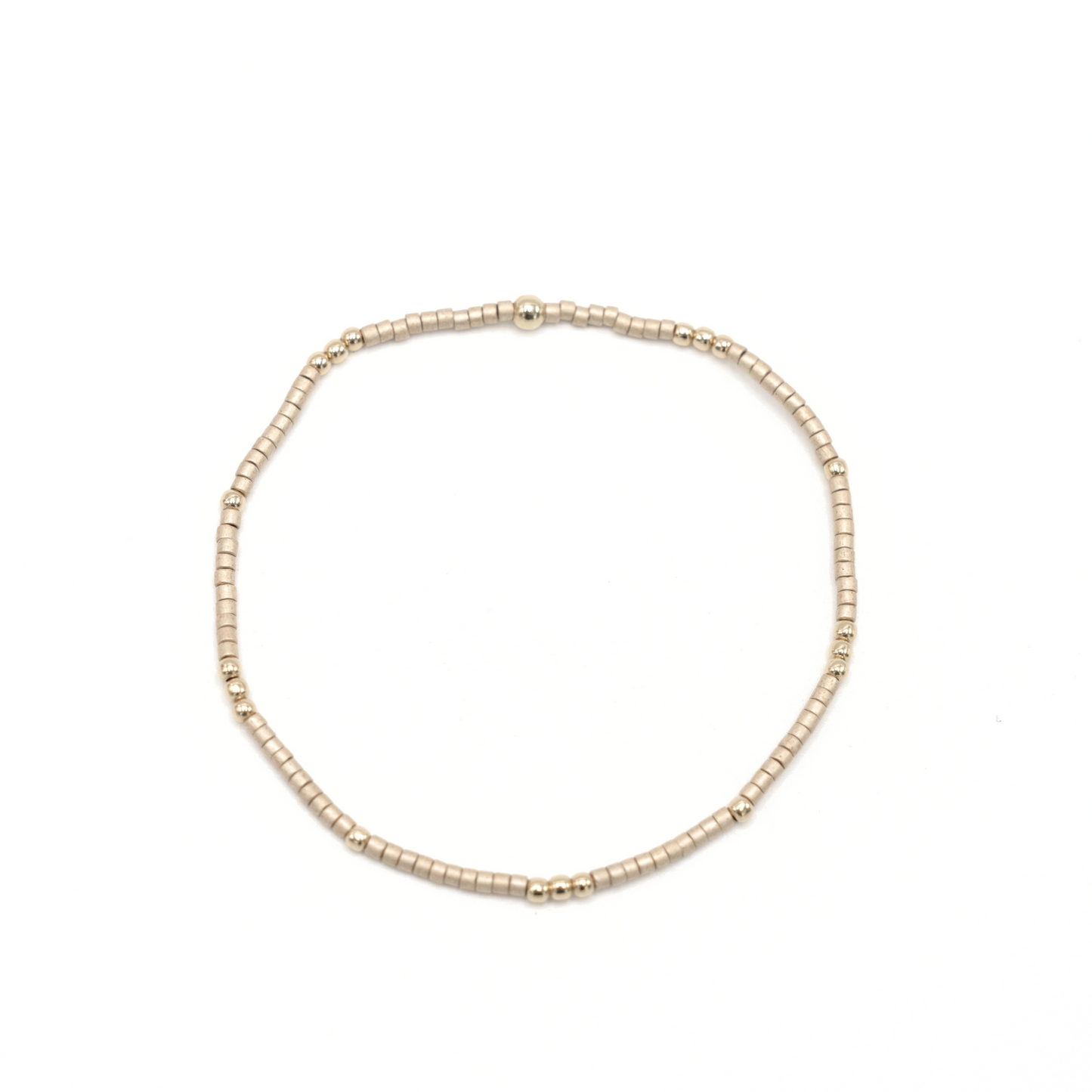 2mm Newport GOLDEN + Gold Filled Waterproof Bracelet