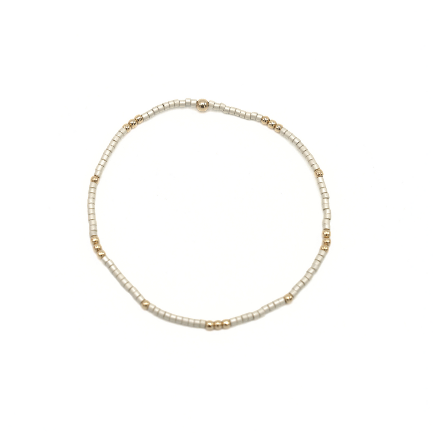 2mm Newport CHAMPAGNE + Gold Filled Waterproof Bracelet