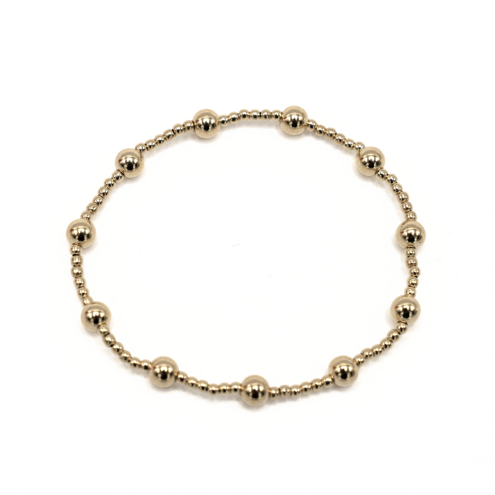2x4 14k gold-filled bracelet – Malibu Collection by Erin Gray
