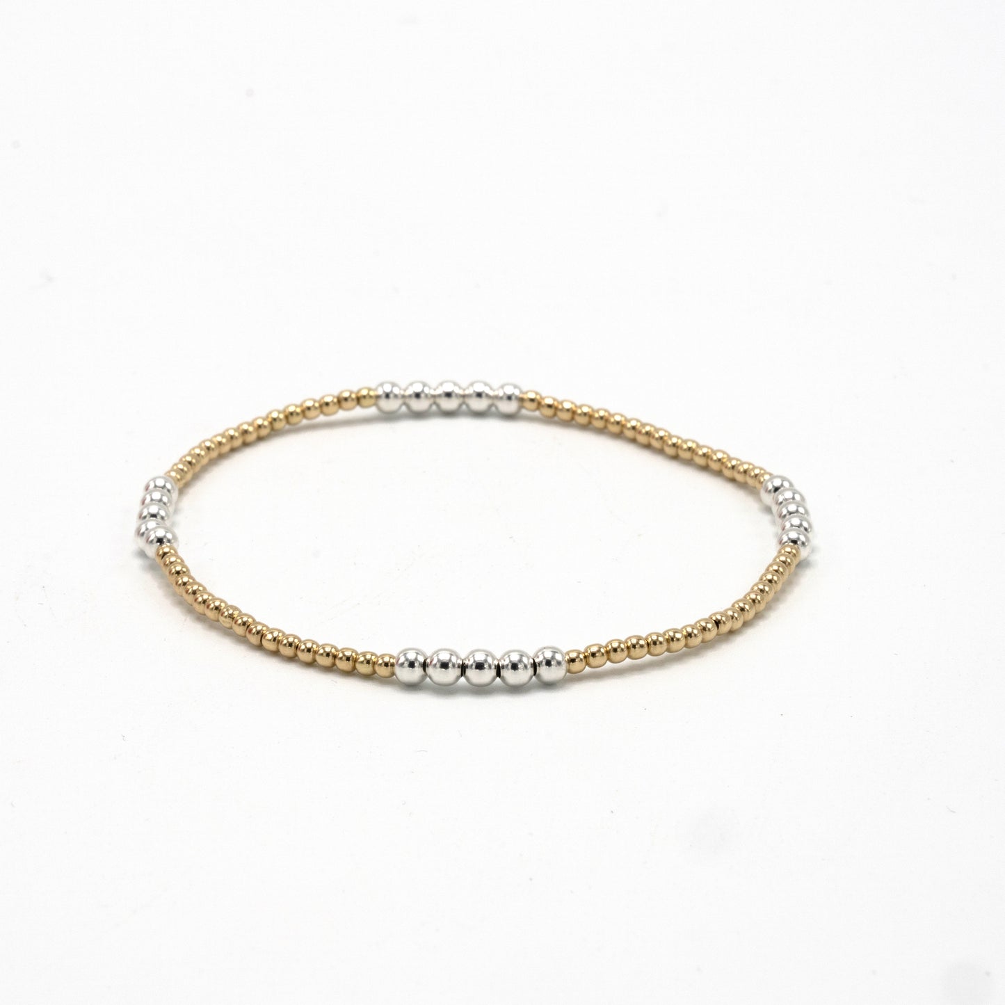 Hamptons Alloy 2x3 mixed metal bracelet – Erin Gray