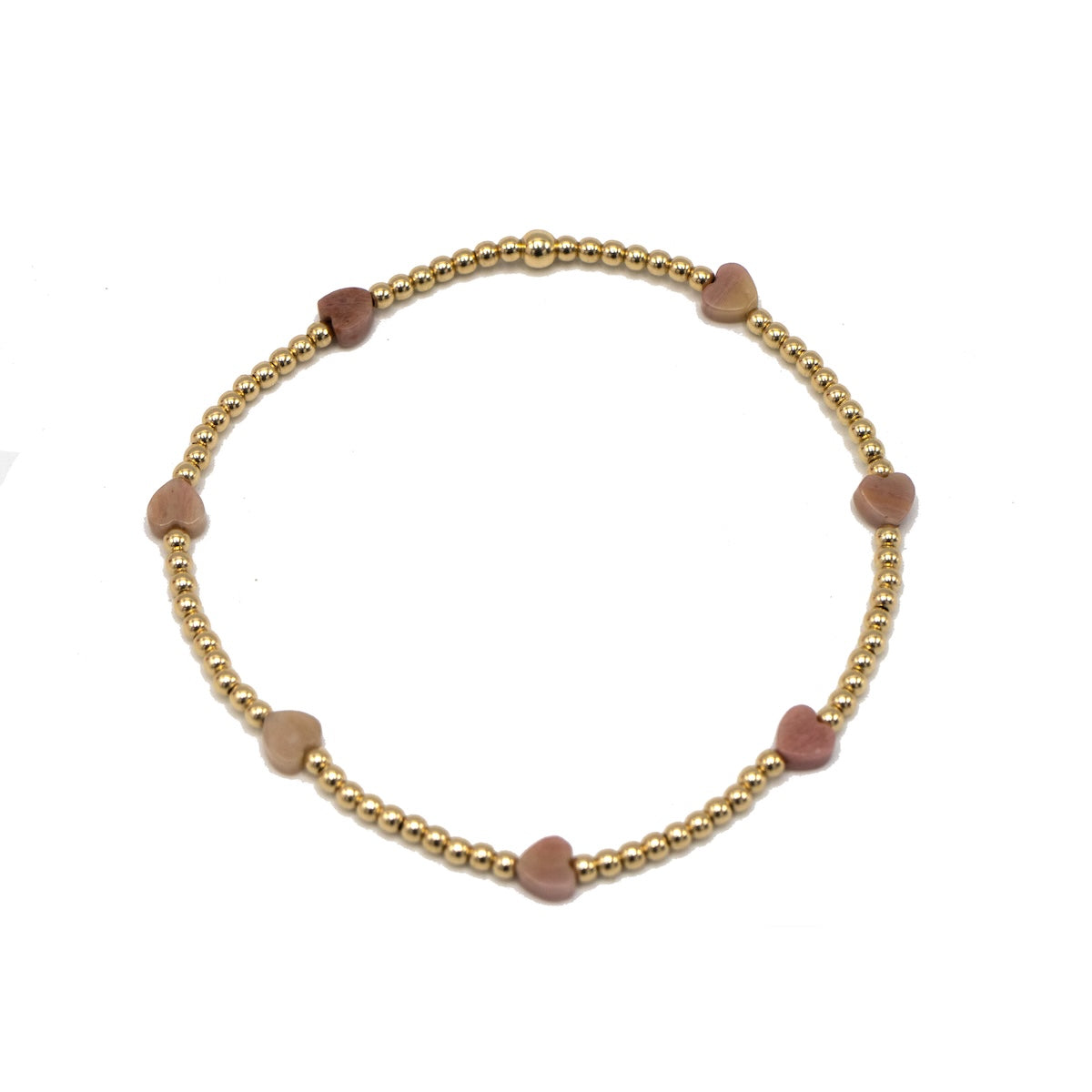 The Love Bracelet in Lilac Natural Stone