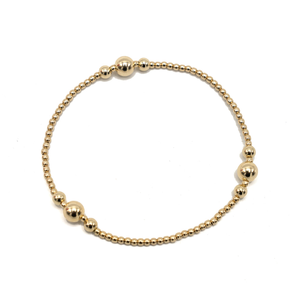 Nantucket 2x6 gold-filled waterproof bracelet – Erin Gray