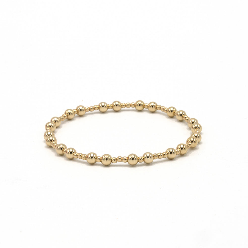 Charleston 2x4 gold-filled bracelet – Erin Gray