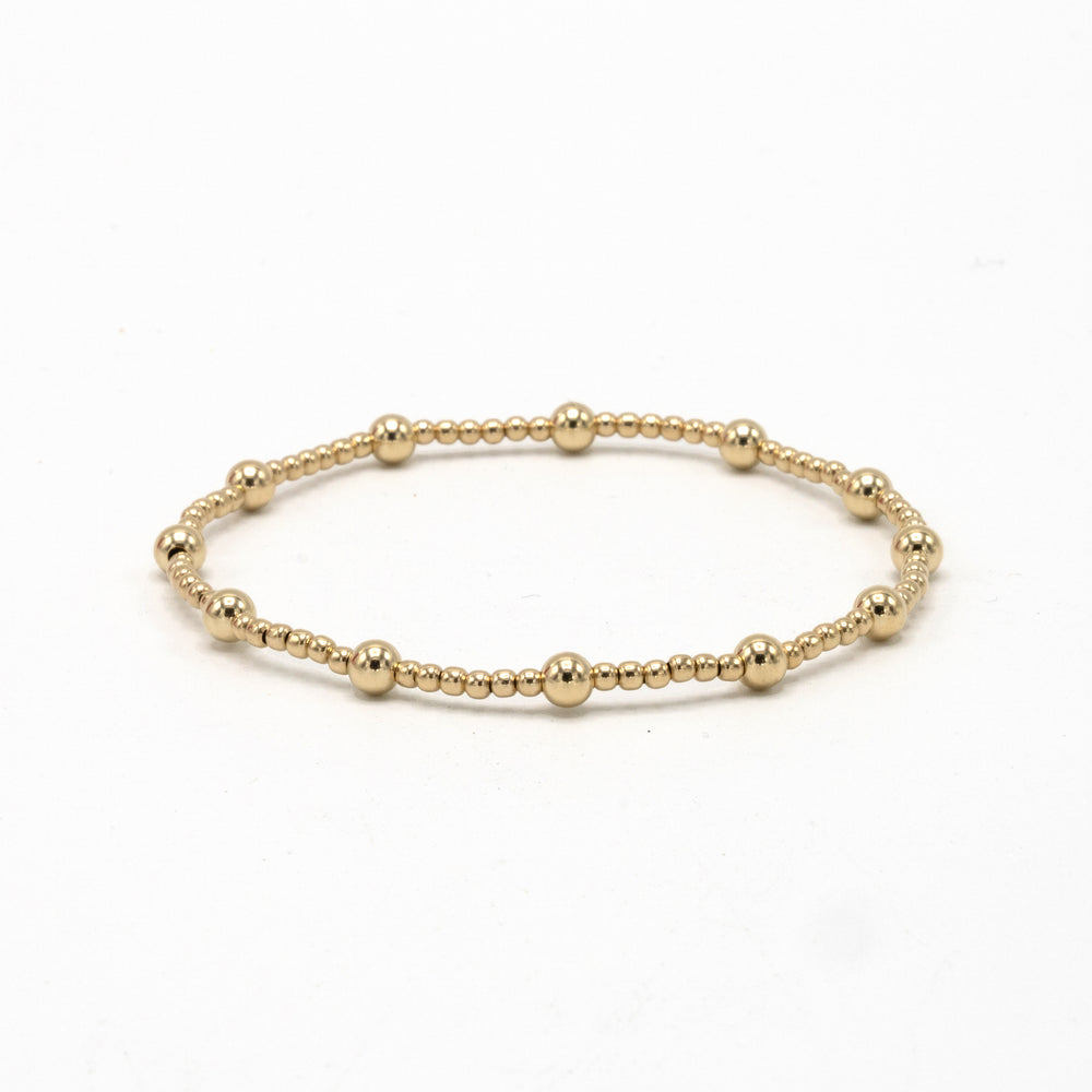 2x4 14k gold-filled bracelet – Malibu Collection by Erin Gray