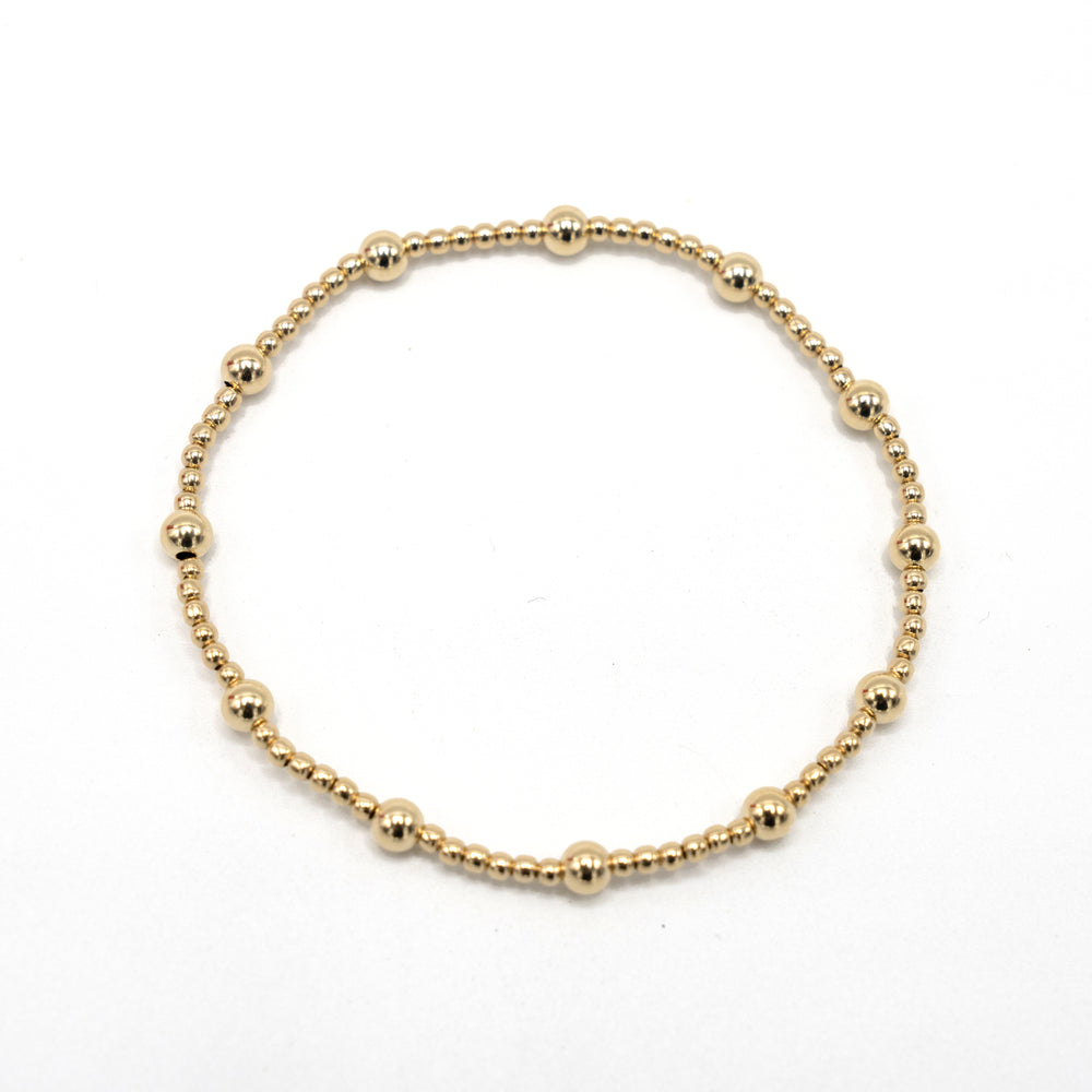 2x4 14k gold-filled bracelet – Malibu Collection by Erin Gray