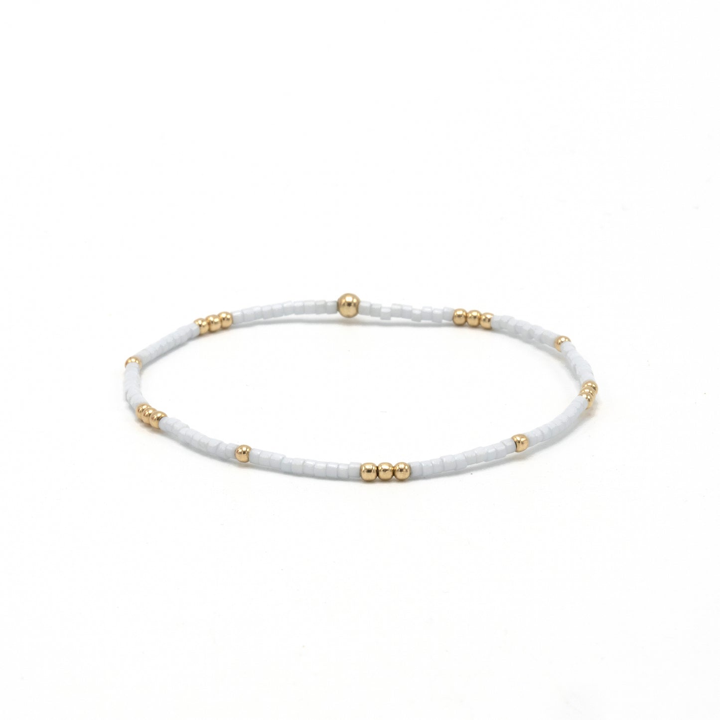 2mm Newport COTTON + Gold Filled Waterproof Bracelet