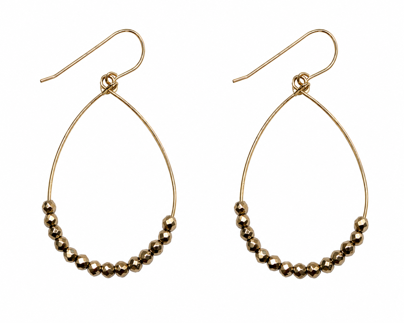 Aster Earring in Pyrite erin gray