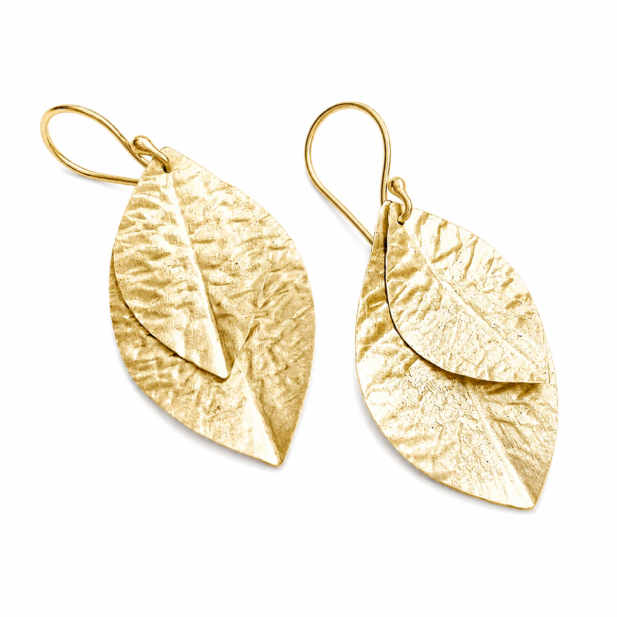 Cabo Double Leaf in Gold Foil erin gray