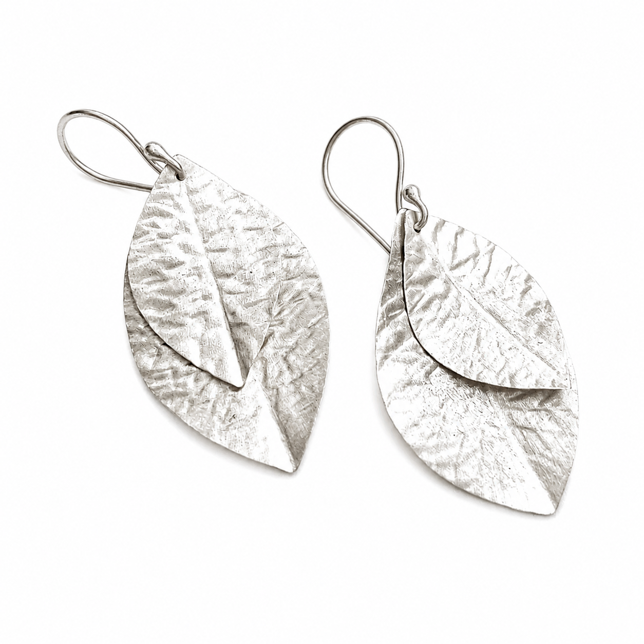 Cabo Double Leaf in Sterling Foil erin gray