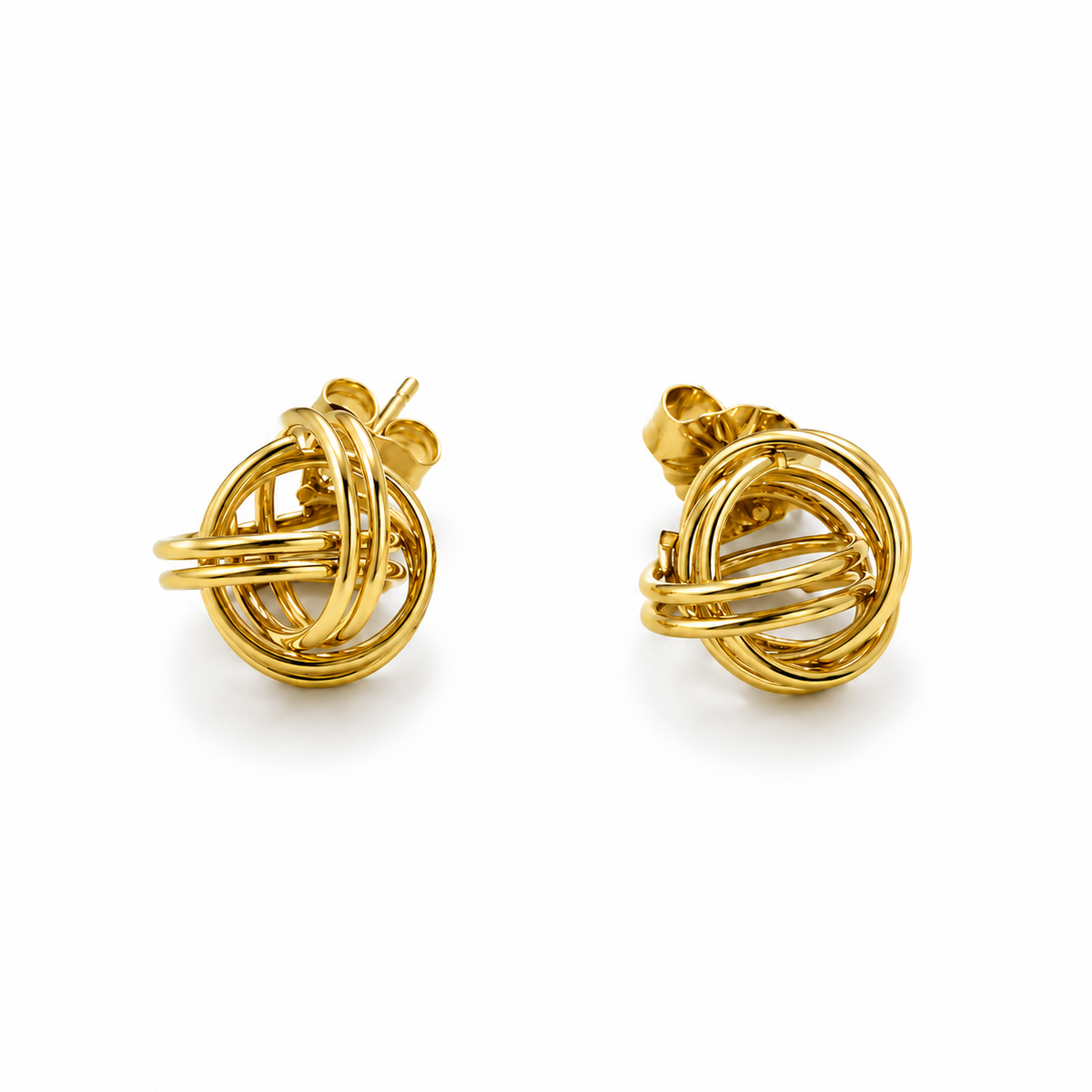 Big Knot Stud Earring in 14k Gold-Filled erin gray