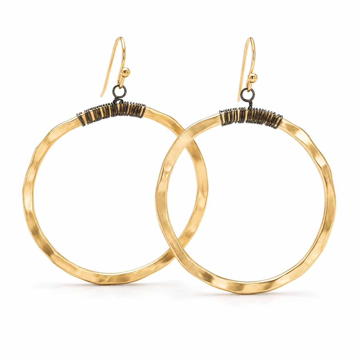 Hoop No. 17 Wire Wrapped erin gray