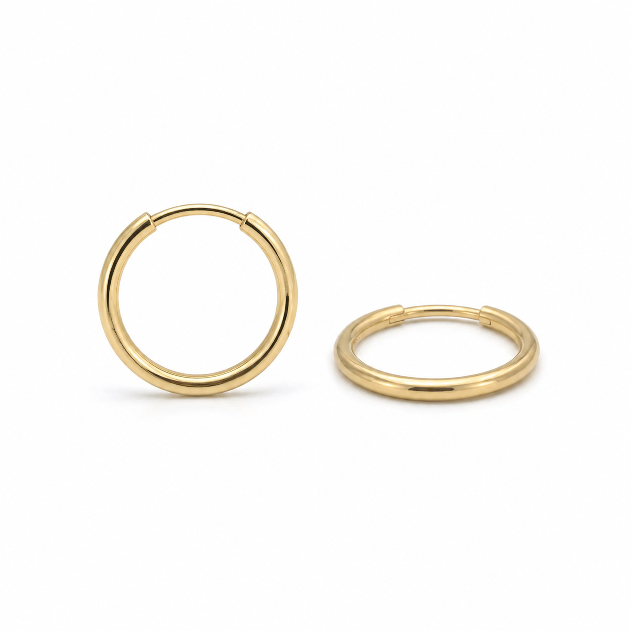Tiny Hoop in 14k Gold Filled erin gray