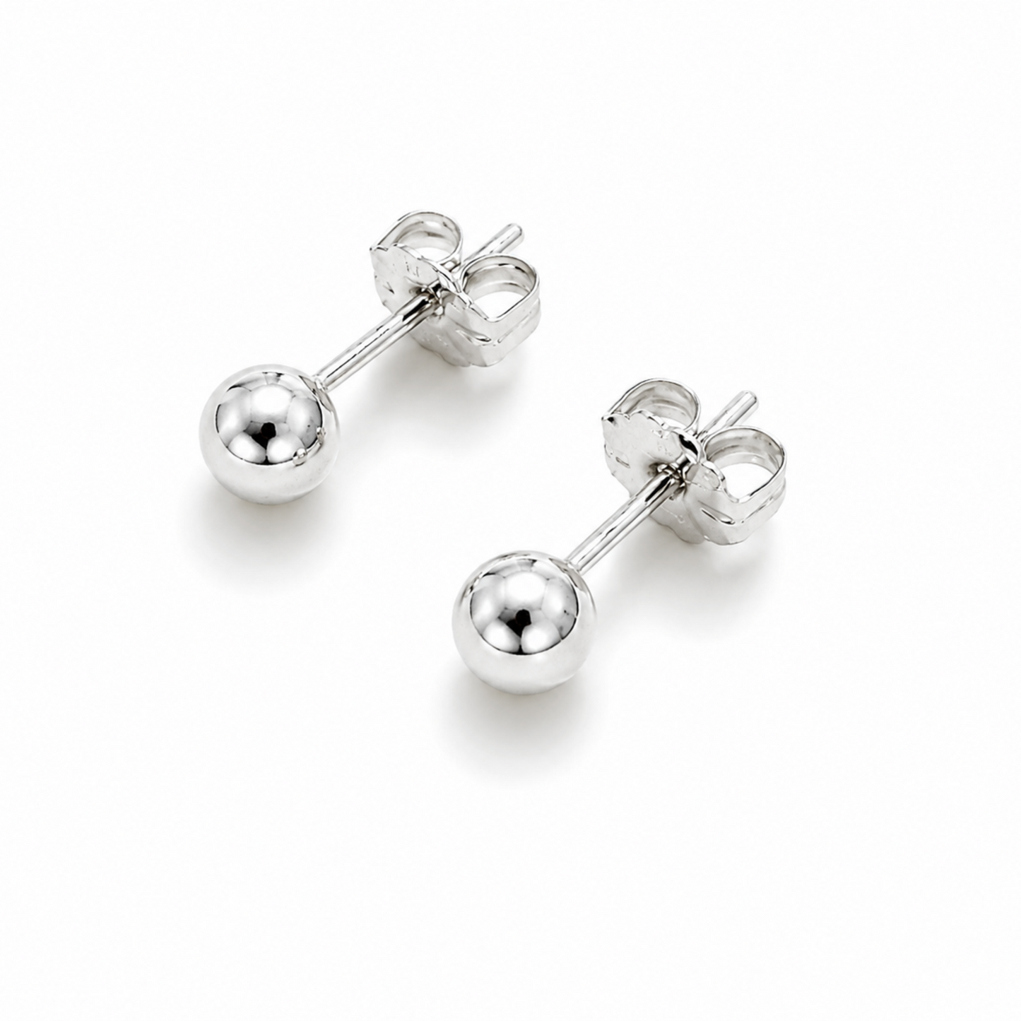 5mm Ball Stud Earring in Sterling Silver erin gray