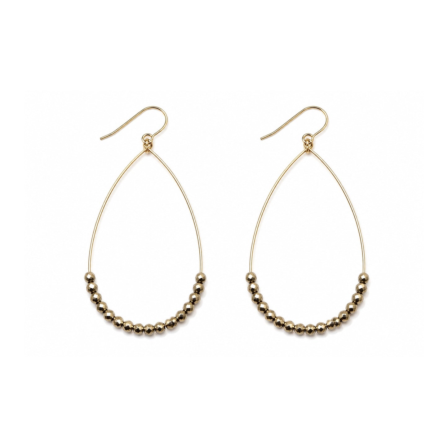 Aster Earring in Pyrite erin gray