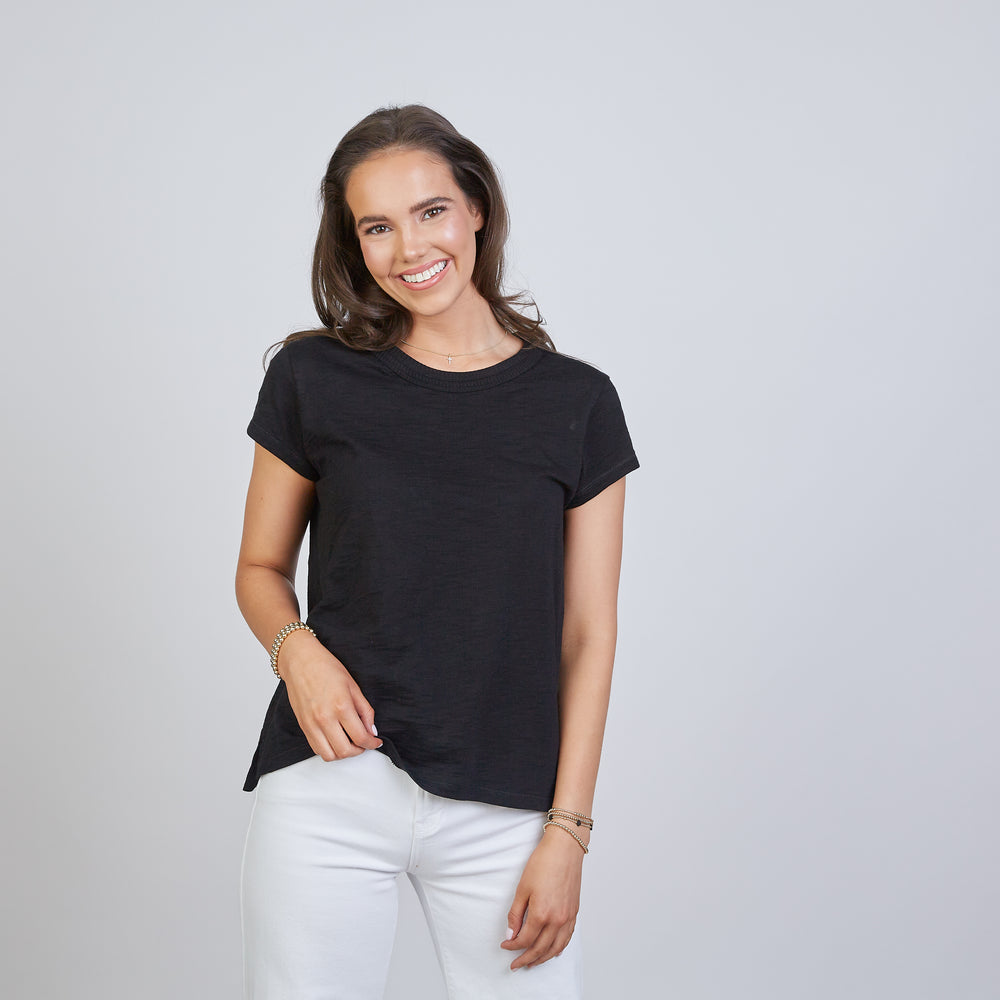 Country Club Tee in Black - Short Sleeve