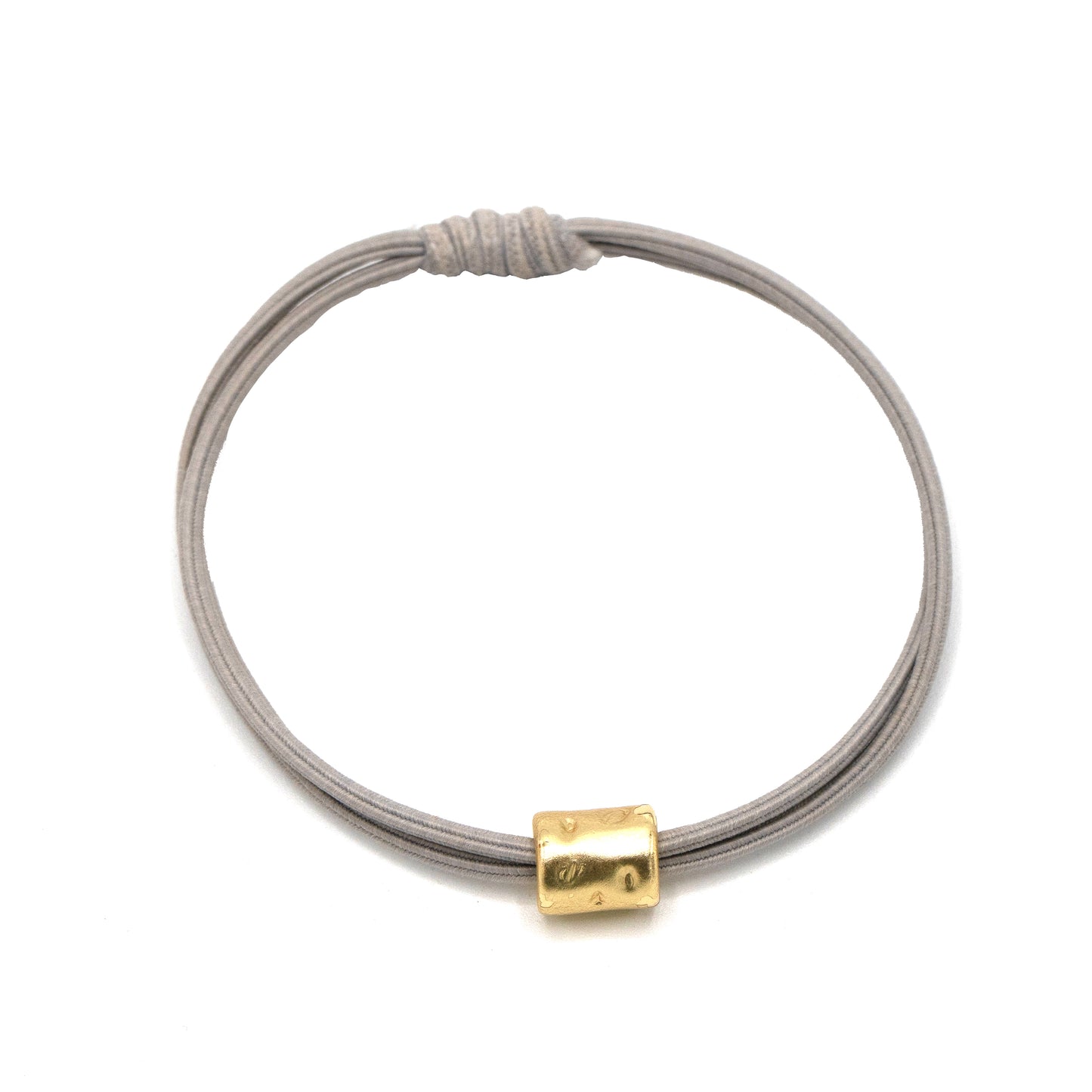 Allure Hair Tie in Beige - set of two