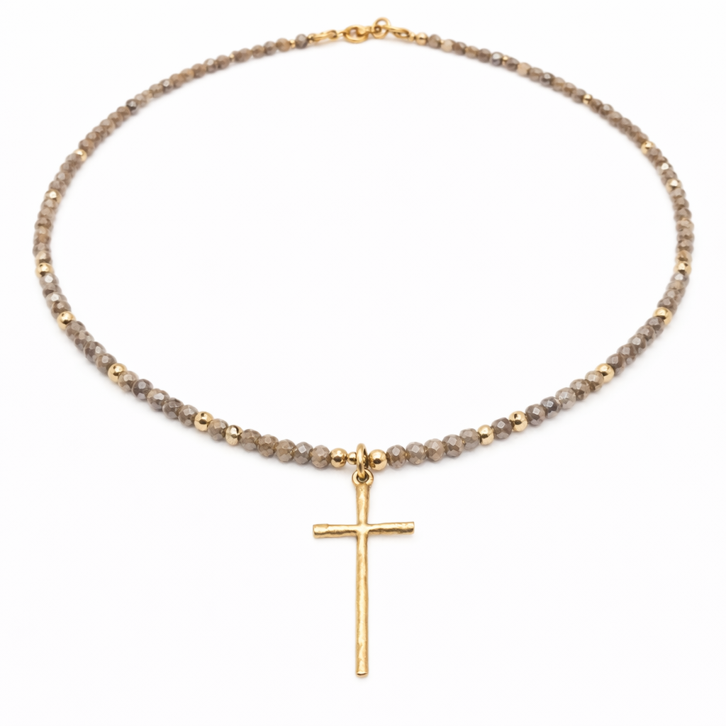 Prayer cross necklace - Erin Gray