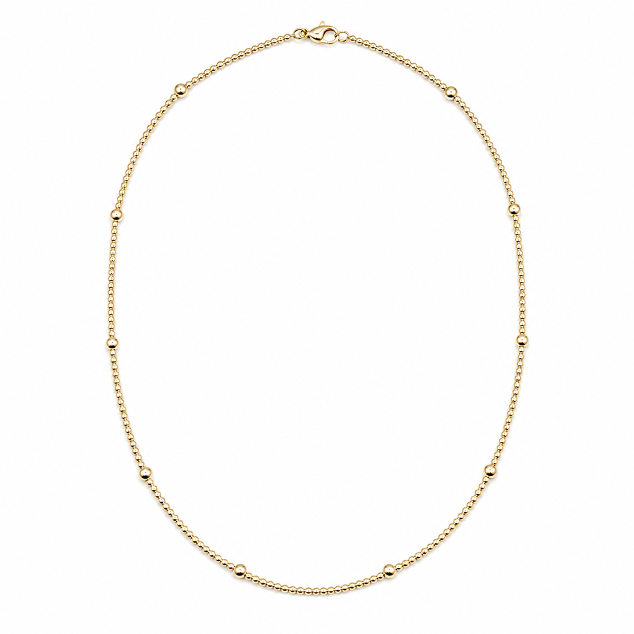 2mm 14k Gold Filled Waterproof Necklace erin gray