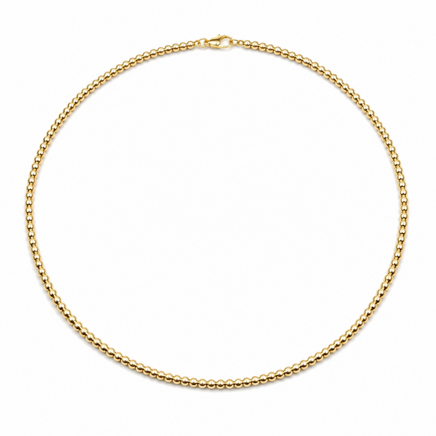 3mm 14k Gold Filled Waterproof Necklace erin gray