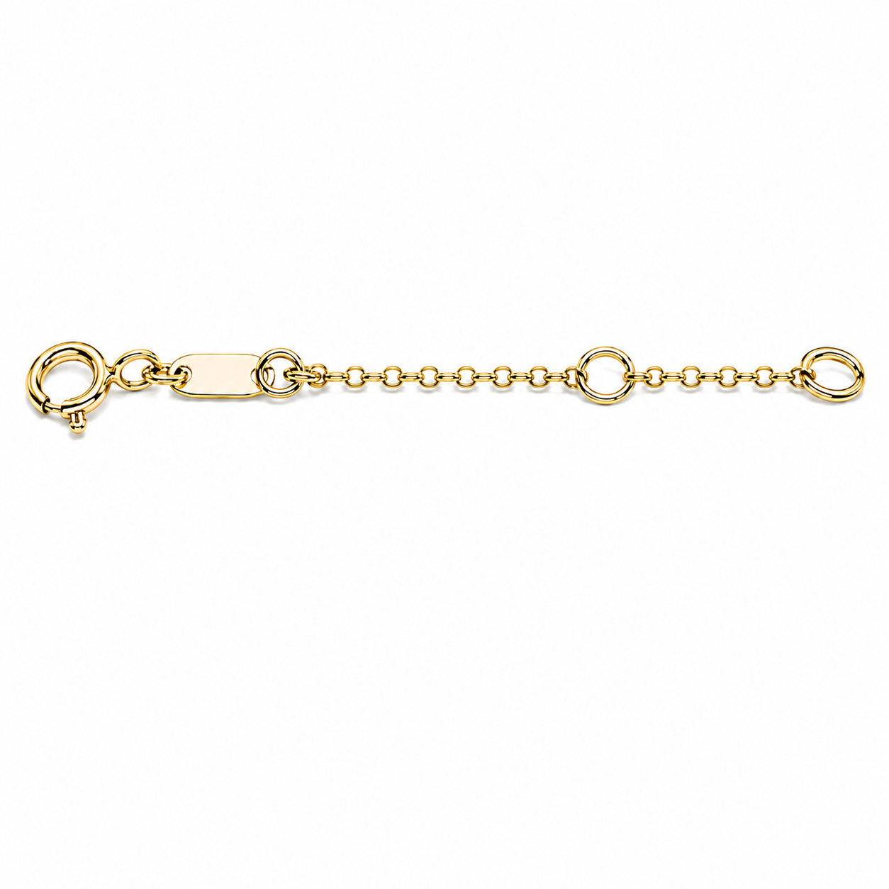 14k Gold Filled Necklace Extender Chain - 2" erin gray