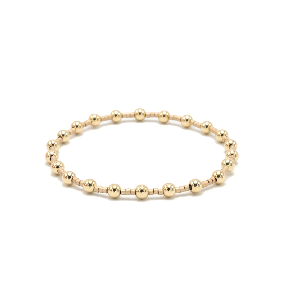 Coastal Golden Newport gold-filled bracelet – Erin Gray