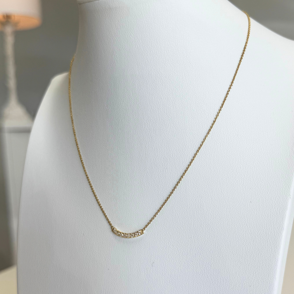 
                      
                        Diamond Bar Necklace - Erin Gray
                      
                    