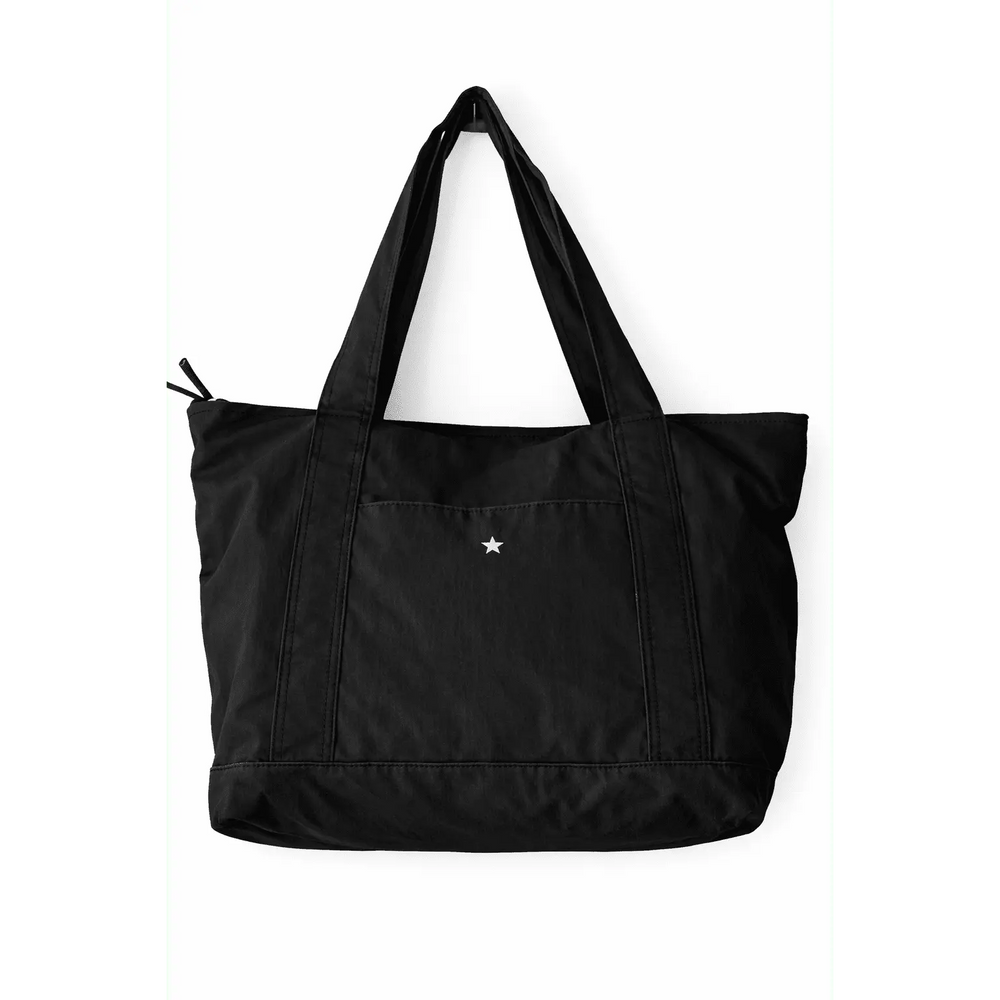 Weekender Washable Tote in Black - The Perfect Travel Tote