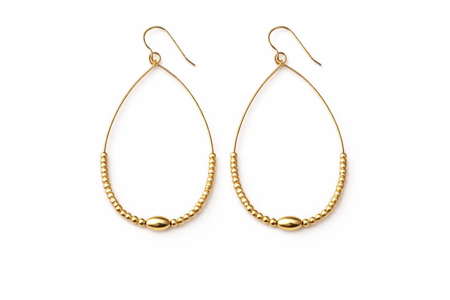 gold filled earrings - erin gray