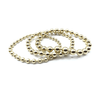 erin gray:4mm+2mm+4mm Gold Filled Waterproof Dimension Bracelet 6.5"-7"