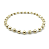erin gray:4mm Color Crush Harbor Gold Filled Waterproof Bracelet 6.5"-7",SILVER WHITE / 6.5"