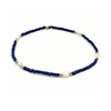 erin gray:Game Day Gold-Filled & Natural Rice Pearls Waterproof Bracelets,Navy