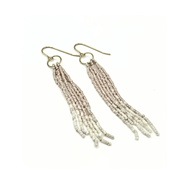 erin gray:Maui Beaded Dangling Earrings