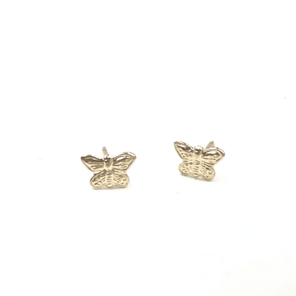 erin gray:Teen Stud 14k gold-filled Butterfly