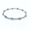 erin gray:The Key West Gold-Filled and Waterproof Bracelet Collection,Blue / 7"