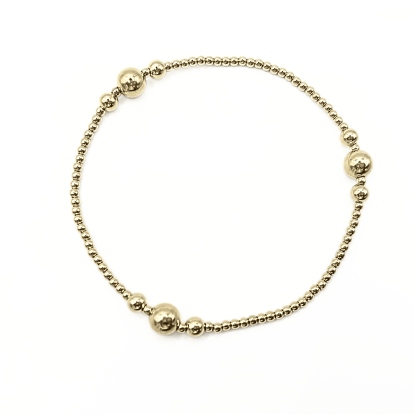 erin gray:The Nantucket Collection 14k Gold- Filled Beaded Bracelets,2mm6 / 7"