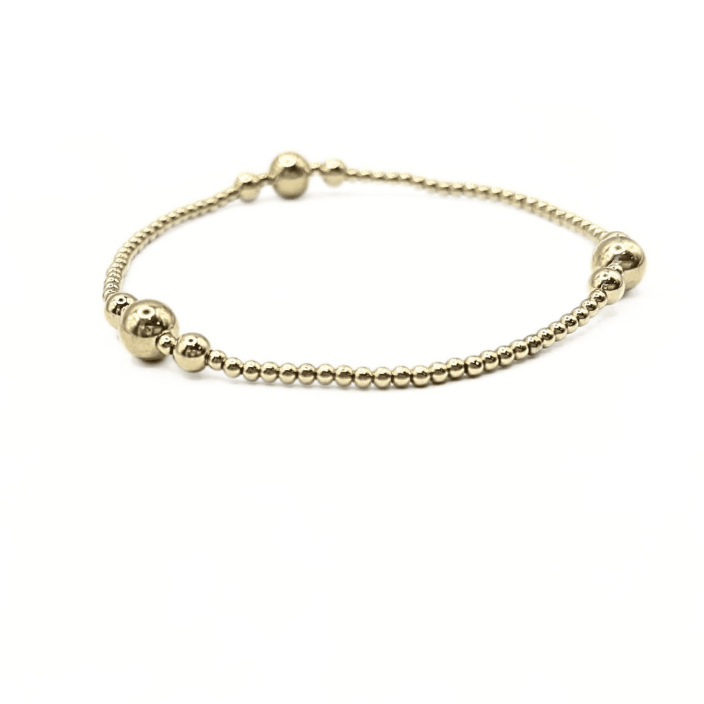 erin gray:The Nantucket Collection 14k Gold- Filled Beaded Bracelets