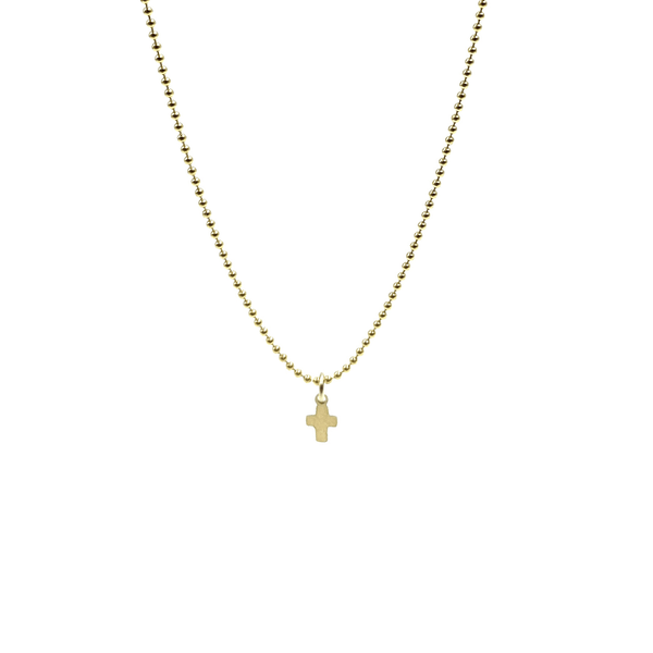 Cross necklace for men, mens necklace waterproof steel cross pendant, –  Shani & Adi Jewelry