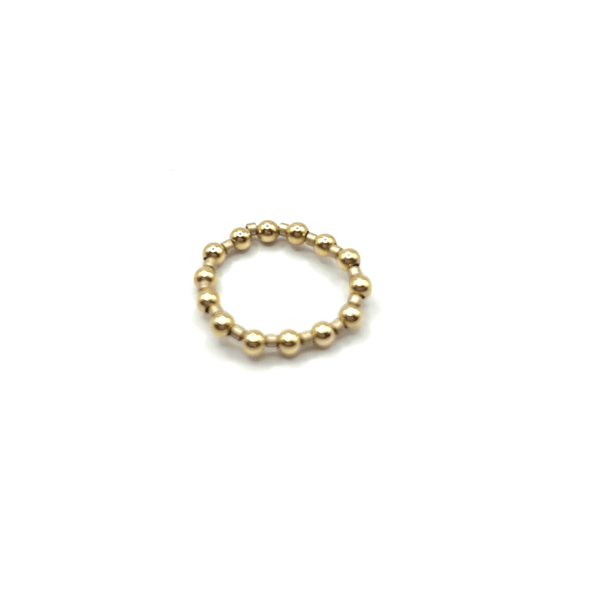 erin gray:3mm Waterproof Stretch Ring Color Crush Newport GOLDEN & Gold Filled