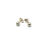 erin gray:Ball Stud Earring in Gold Filled or Sterling,gold large