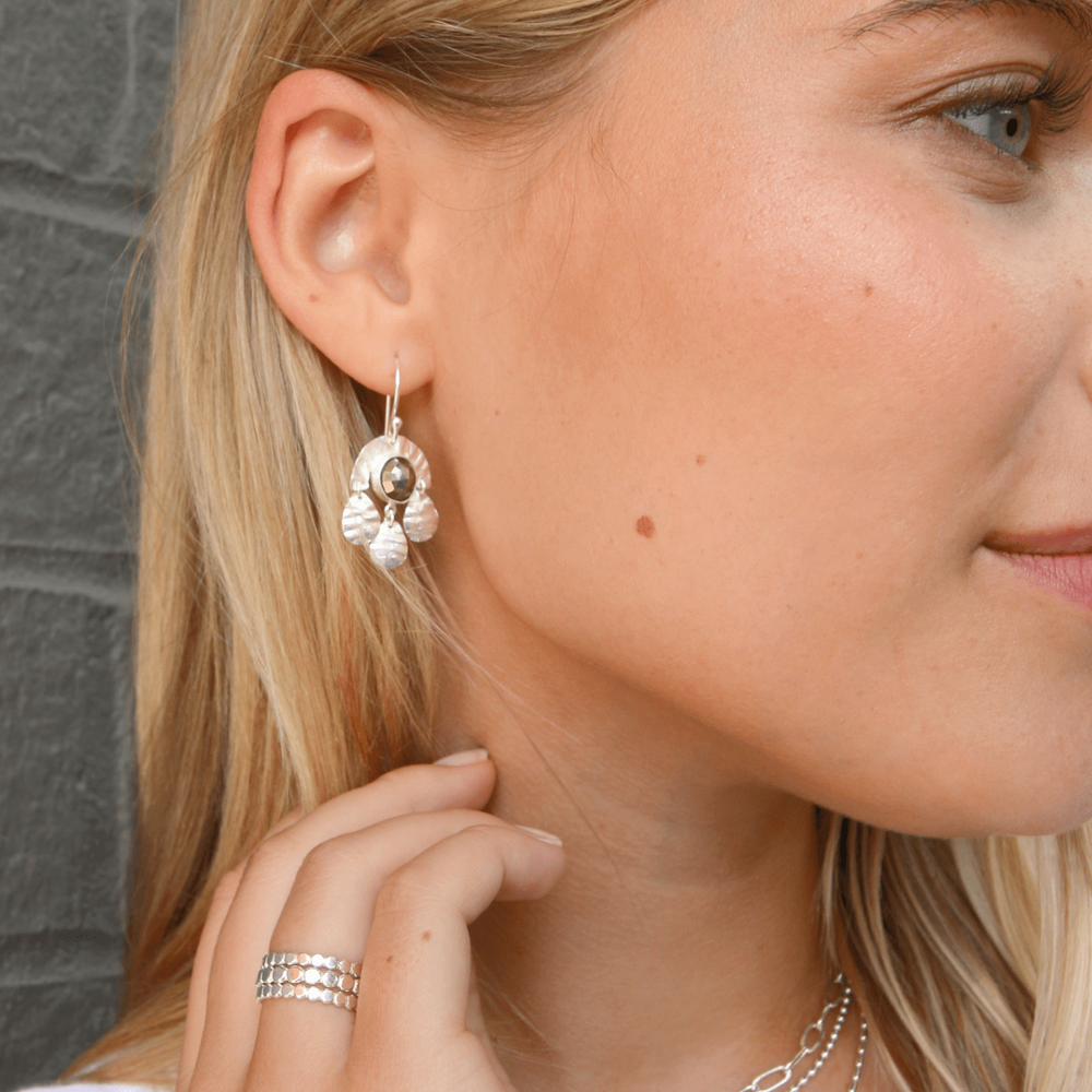 
                      
                        erin gray:Cabo Dream Pyrite Earring in Sterling Silver
                      
                    