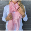 erin gray:Cashmere Scarf,Light Pink