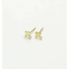 erin gray:Classic Cross Studs in 14k Gold-Filled