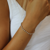 erin gray:4mm Color Crush Harbor Gold Filled Waterproof Bracelet 6.5"-7"