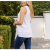 erin gray:Essential CYA Tank in White