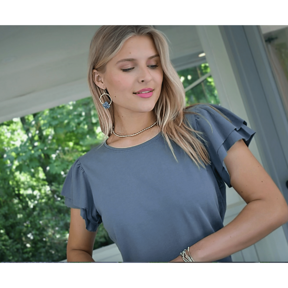 
                      
                        erin gray:Flutter Dress in Shadow
                      
                    