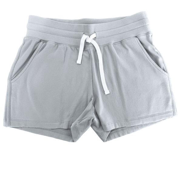 erin gray:French Terry Shorts in Light Gray