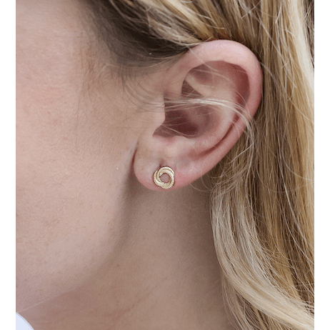 erin gray:Petite Circle of Friends Stud in 14k Gold-Filled