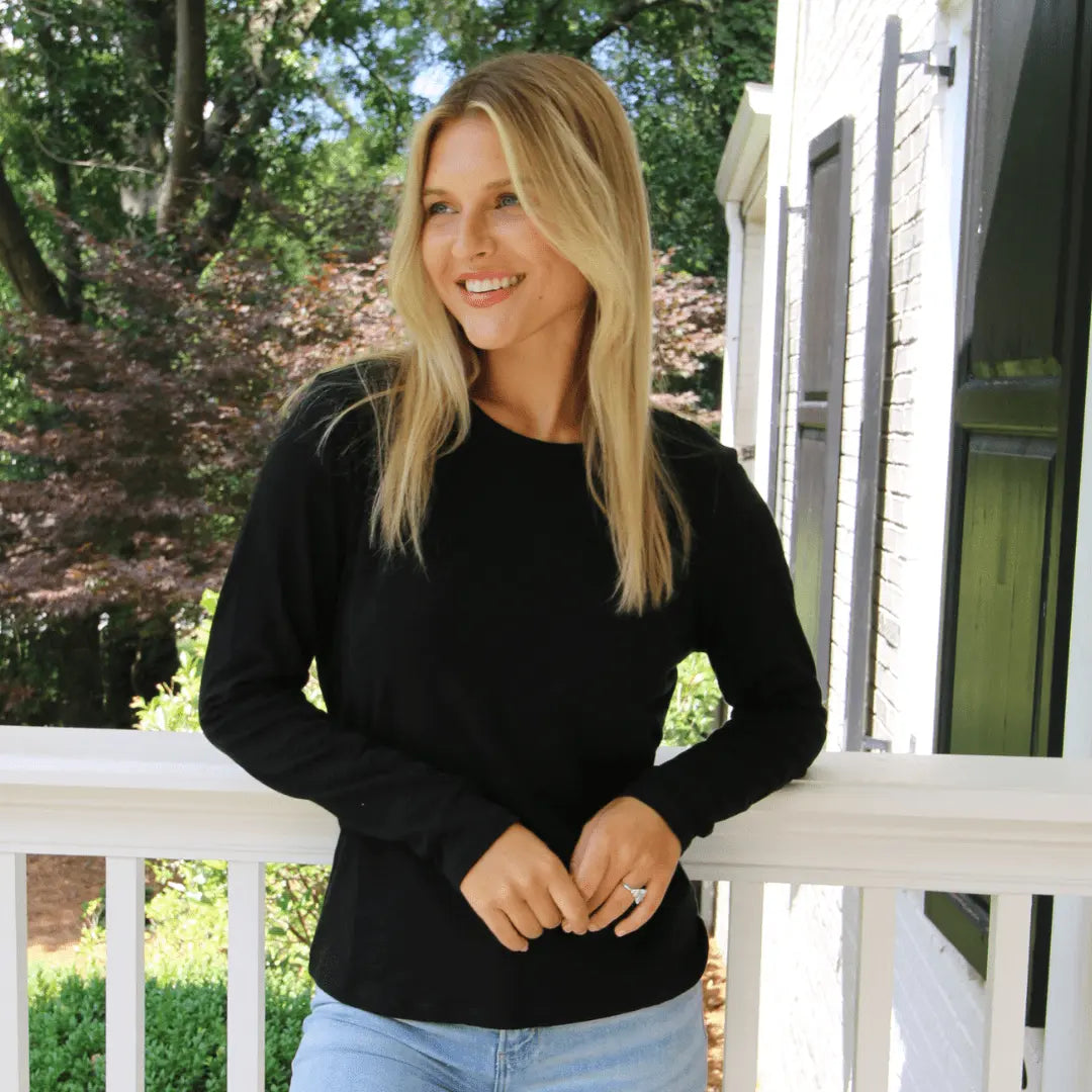 Everyday High Neck Cotton Tank by Erin Gray