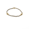 erin gray:The Nantucket Shimmer Collection 14k Gold- Filled Beaded Bracelets,LIGHT GRAY / 7"